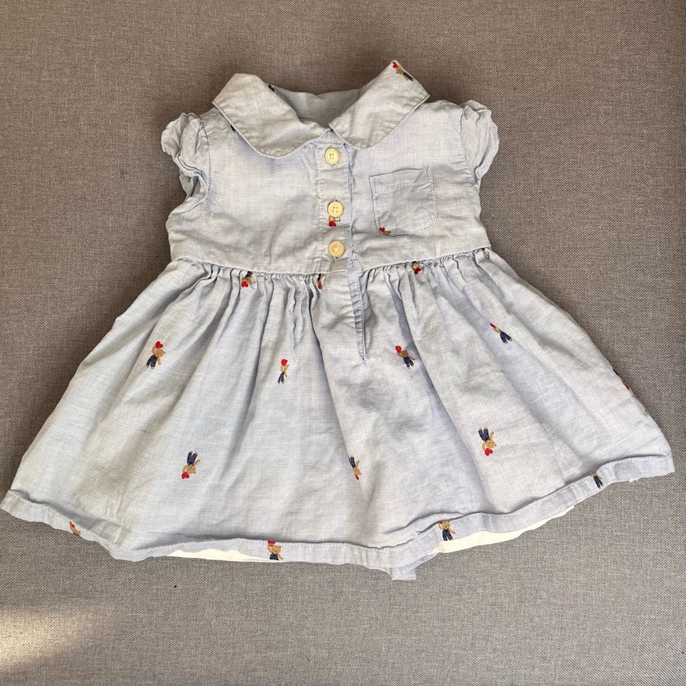 Light Blue Baby Dress